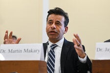 Dr. Martin A. Makary, a Johns Hopkins University surgeon and researcher, has risen to prominence as a critic of the medical establishment and by espousing contrarian views during the Covid pandemic.