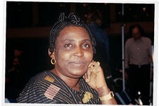 Mariama Bâ in 1980. Her literary career was cut short when she died the next year at 52.