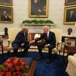 President-elect Donald J. Trump met with President Biden in the Oval Office this month to discuss the transition.