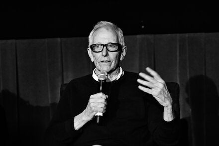 Jim Abrahams speaks at a film festival in 2017. The films he made with the Zucker brothers spawned an entire genre of spoof comedy, though few were as consistently funny as theirs.